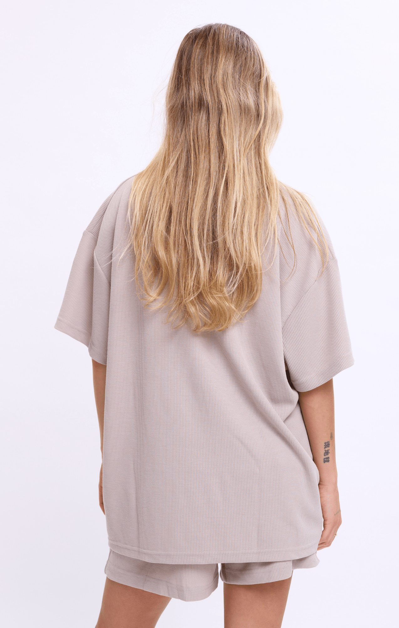 Light Khaki - Waffle T-Shirt - GONSURFING