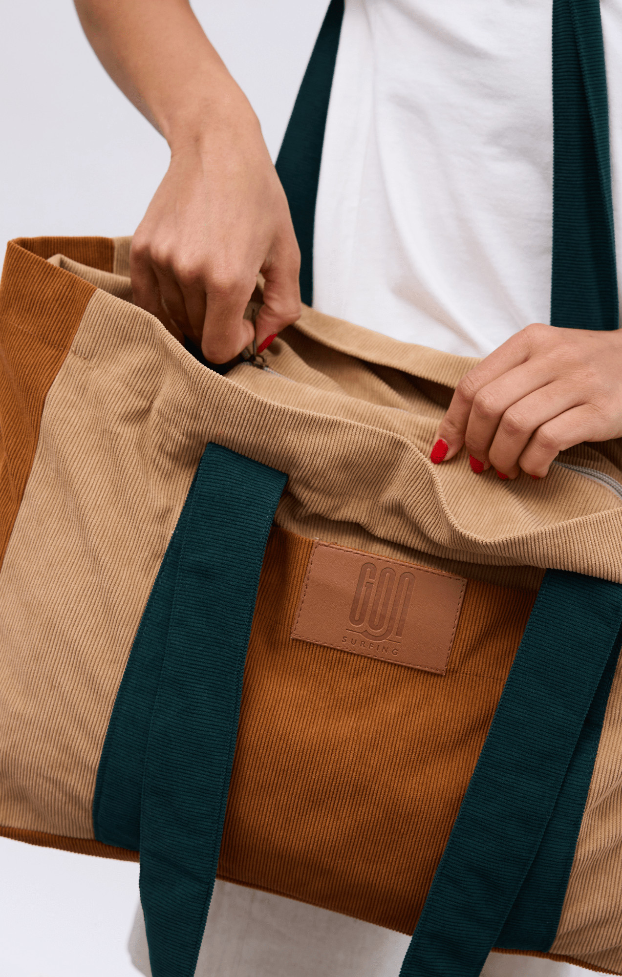 Mix green - Corduroy Bag - GONSURFING