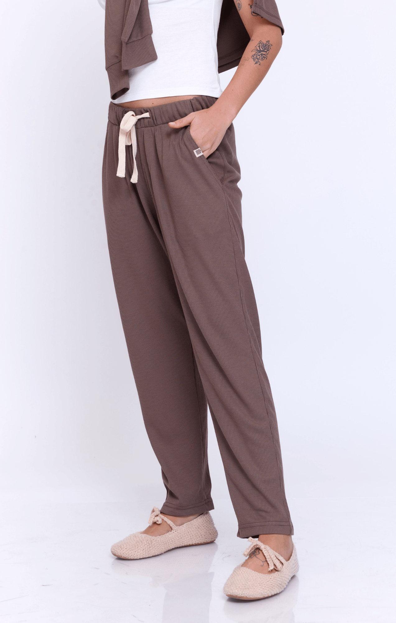 Moka - Waffle Unisex Long Pants - GONSURFING