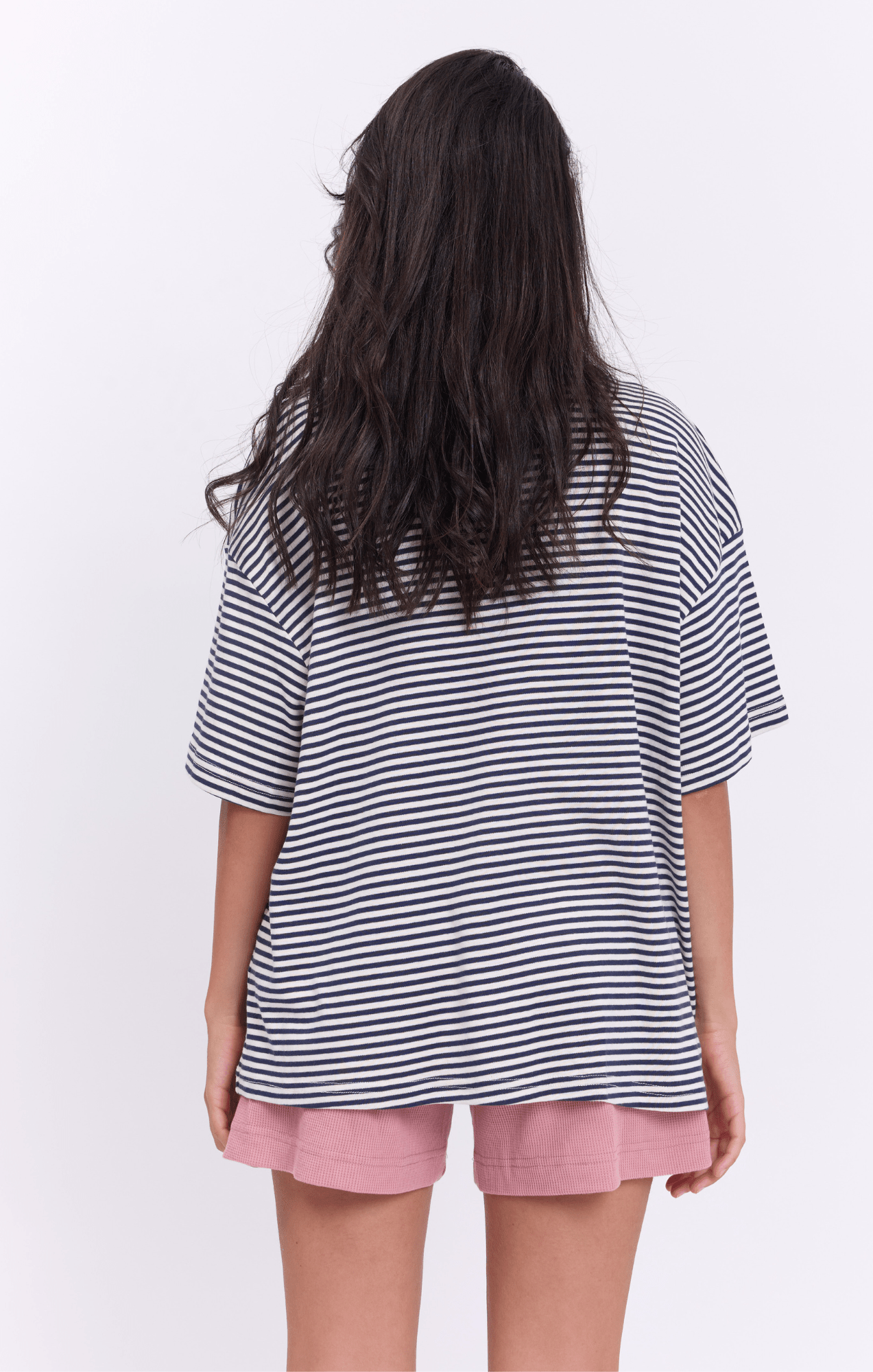 Navy Stripes - Oversize T-Shirt - GONSURFING