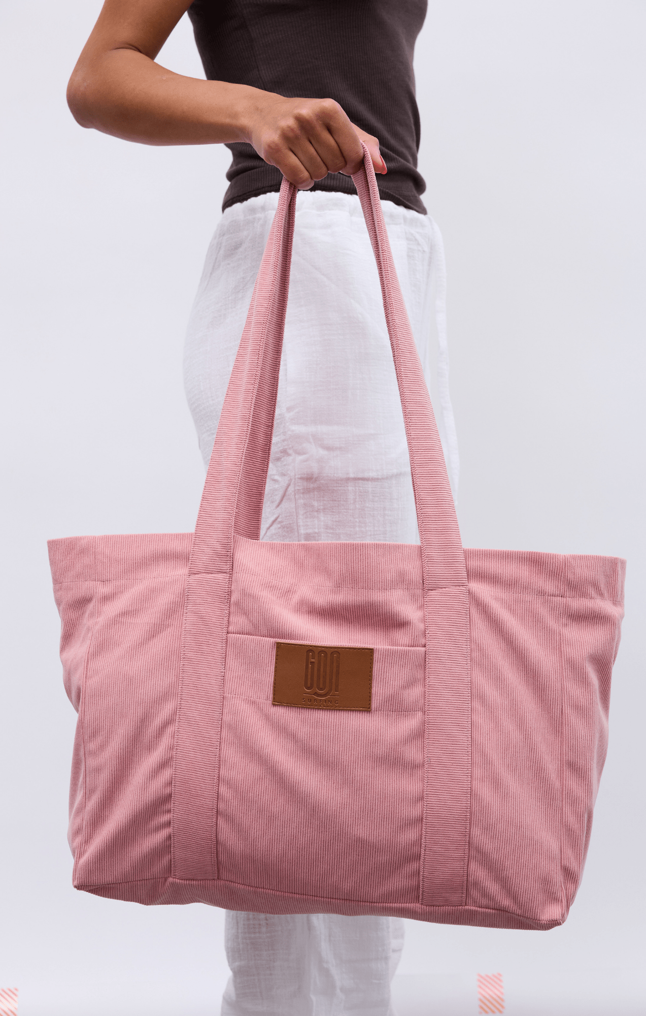 Pink - Corduroy Bag - GONSURFING