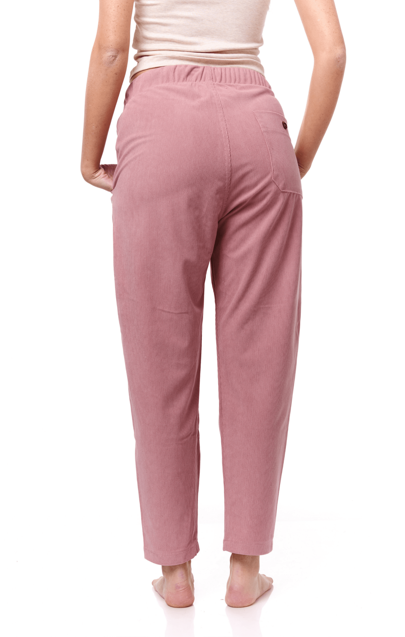 Pink - Corduroy Long Pants - GONSURFING