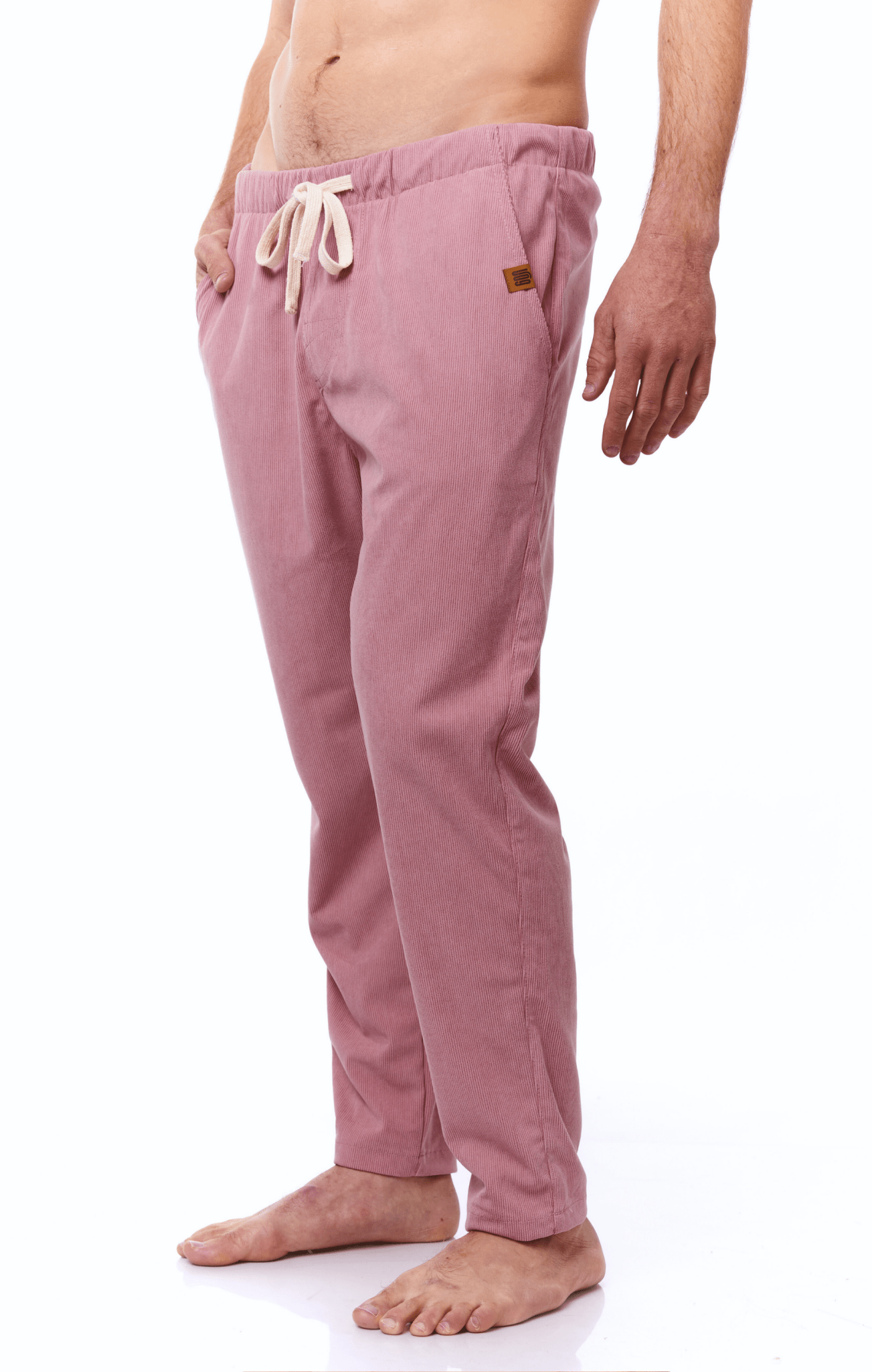 Pink - Corduroy Long Pants - GONSURFING