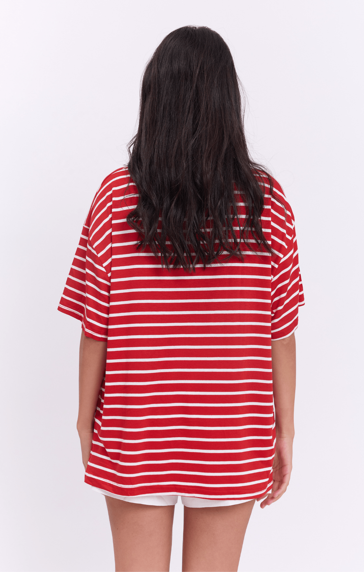 Red Stripes - Oversize T-Shirt - GONSURFING