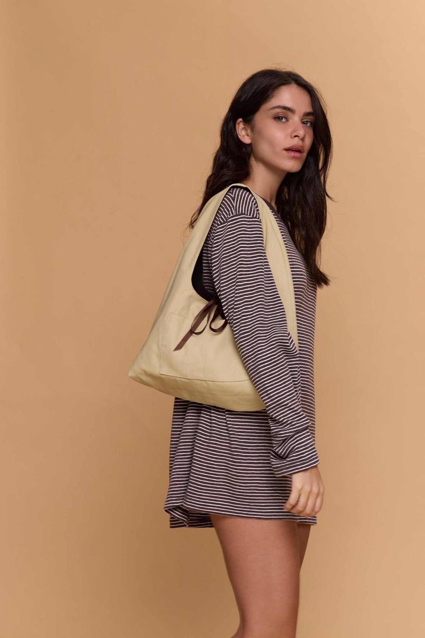 Shoulder bag - Butter \ brown - GONSURFING