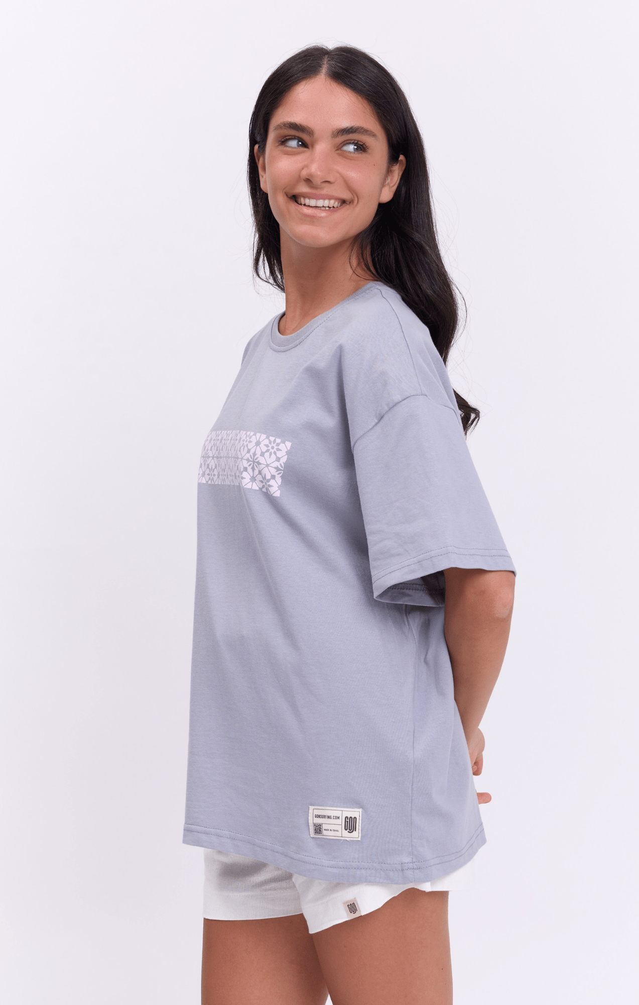 Tile strip - Oversize T-Shirt - GONSURFING
