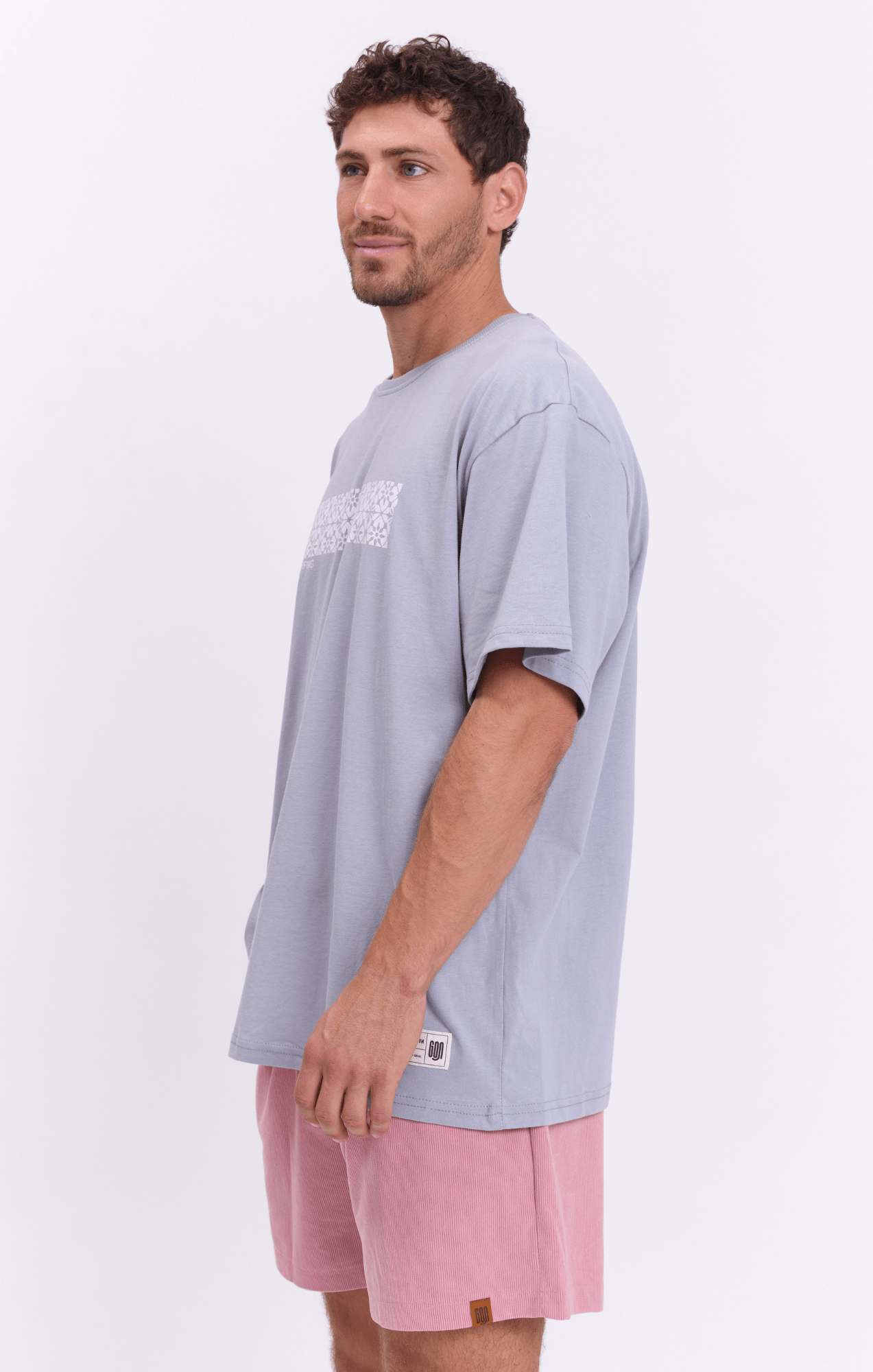 Tile strip - Oversize T-Shirt - GONSURFING