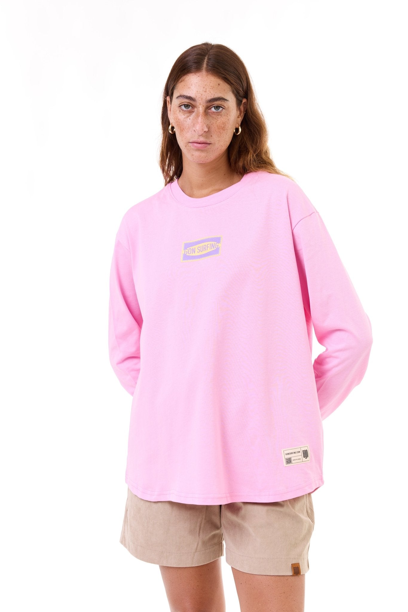 Vintage logo - oversized long sleeves - GONSURFING