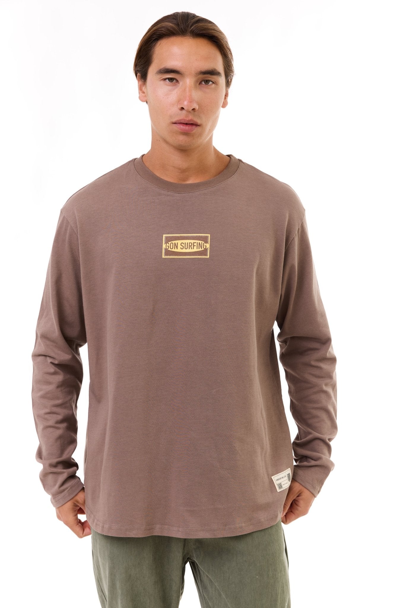 Vintage logo - oversized long sleeves - GONSURFING