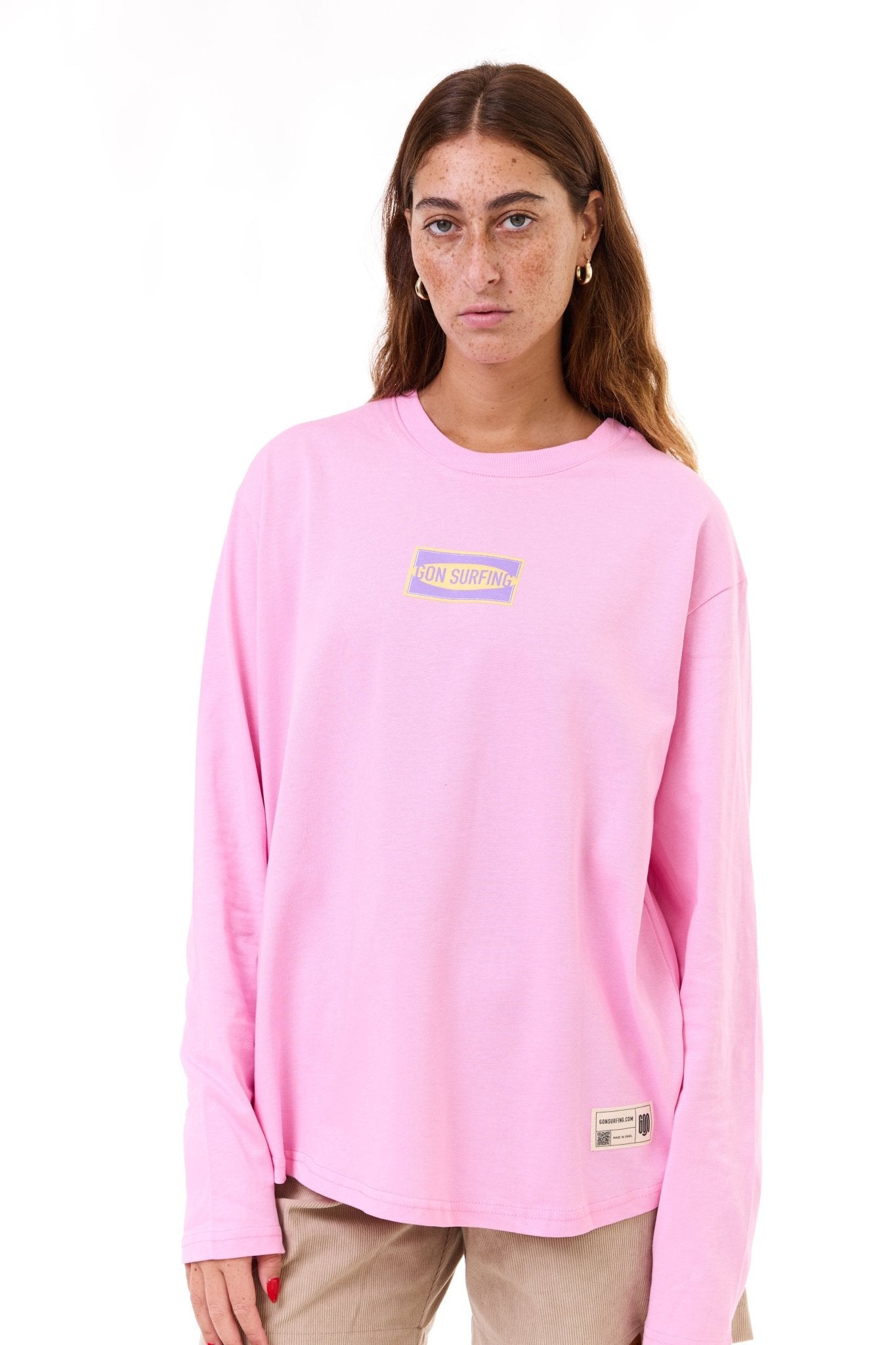 Vintage logo - oversized long sleeves - GONSURFING